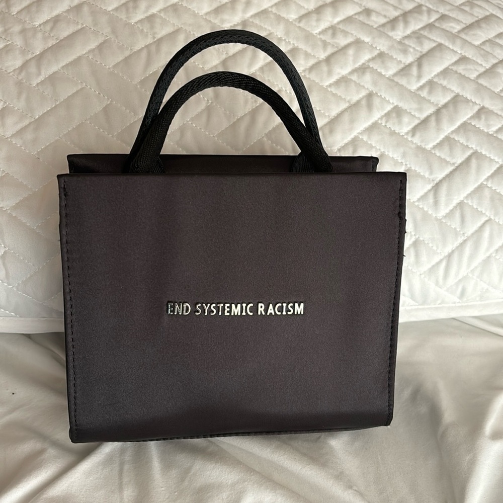 BRANDON BLACKWOOD ESR Black Satin Tote. 1st Edition pre-order April 2021